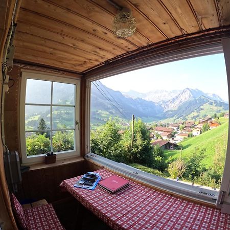 Chalet Sonnenheim Mit Atemberaubender Aussicht Adelboden Bagian luar foto