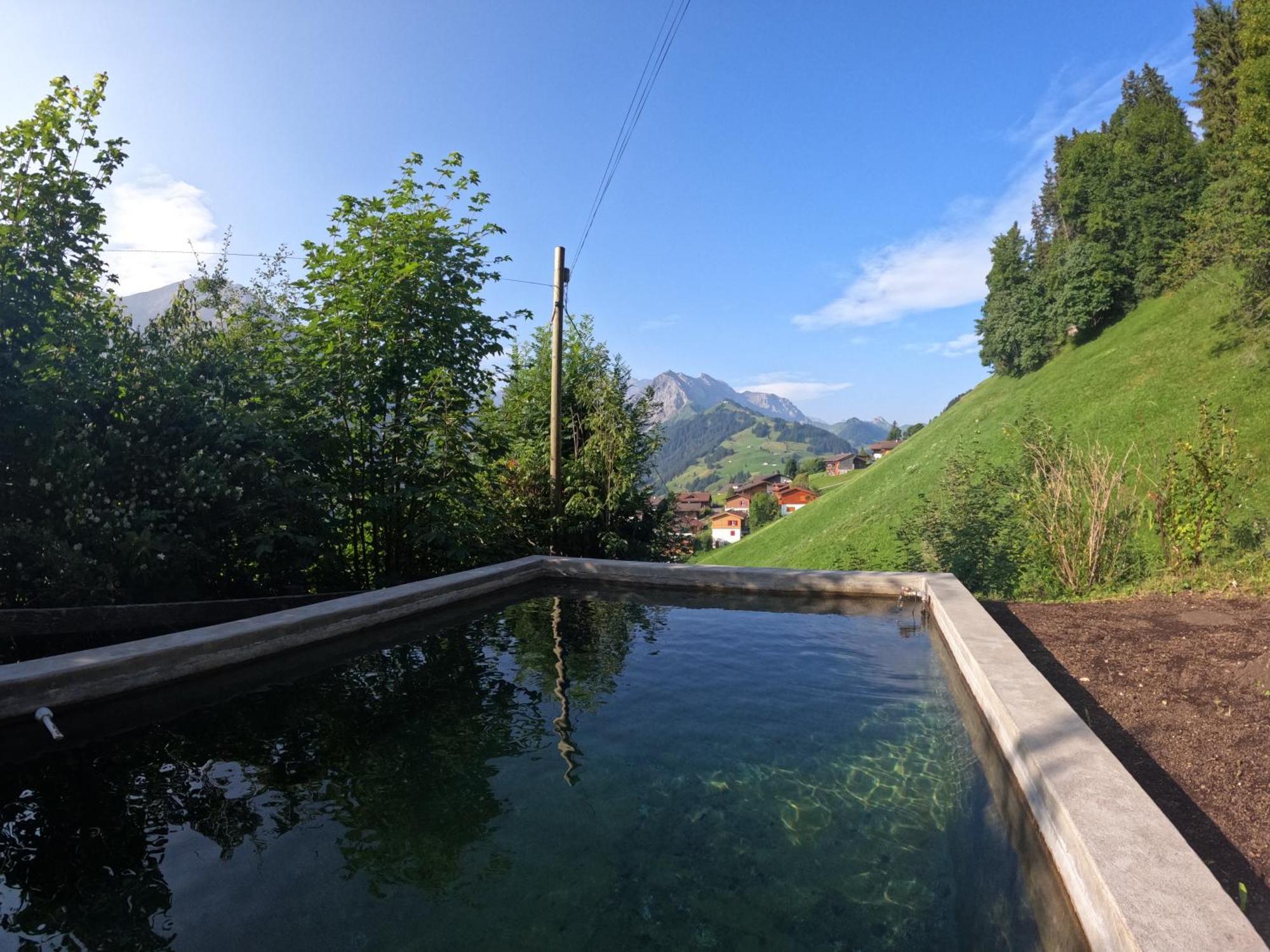 Chalet Sonnenheim Mit Atemberaubender Aussicht Adelboden Bagian luar foto