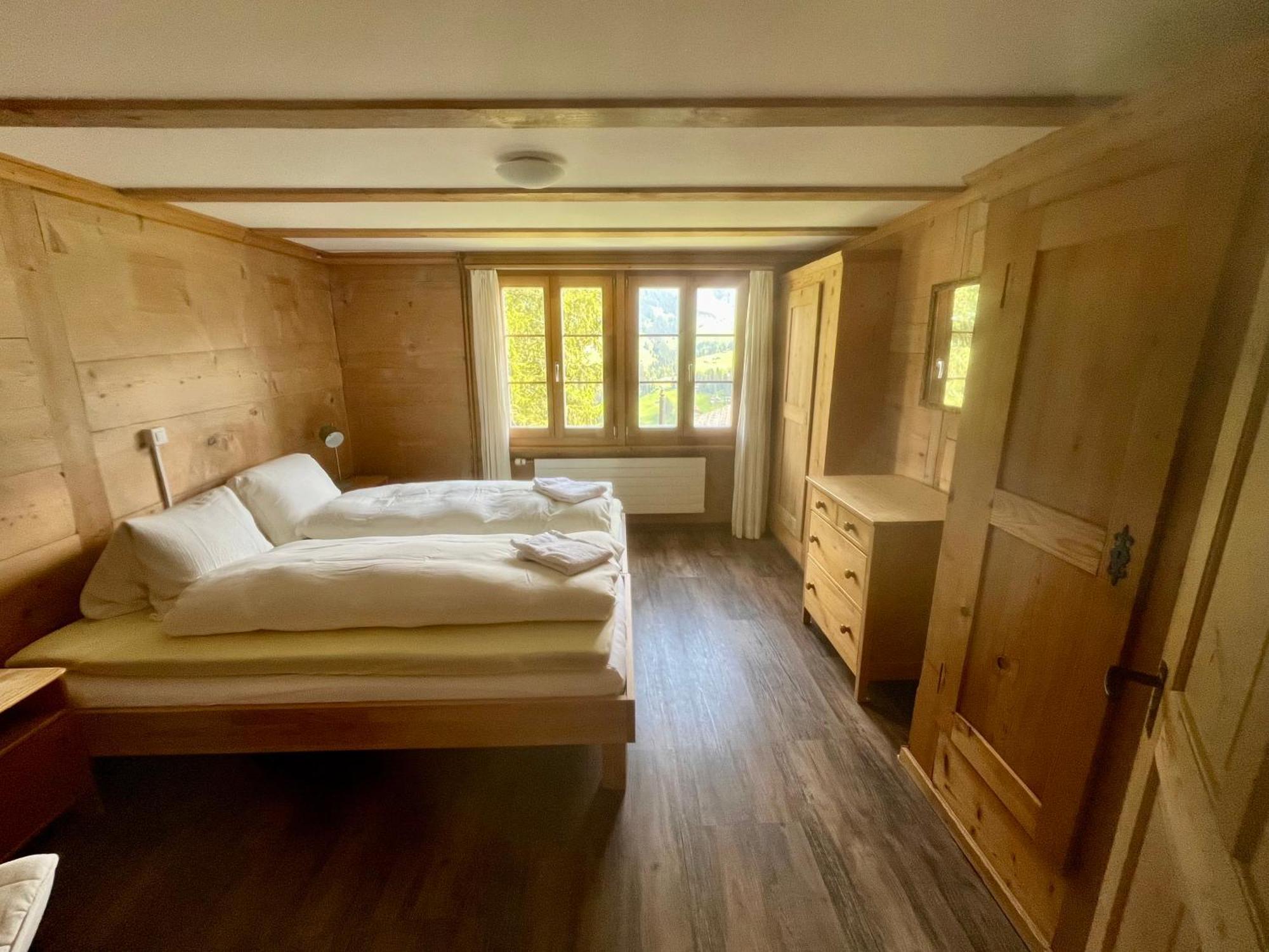 Chalet Sonnenheim Mit Atemberaubender Aussicht Adelboden Bagian luar foto